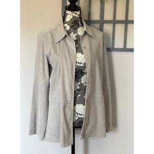 EUC ZARA suede jacket